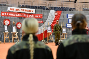 Uroczyste ślubowanie uczniów klas I z Oddziałów o Profilu Mundurowym