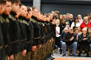 Uroczyste ślubowanie uczniów klas I z Oddziałów o Profilu Mundurowym