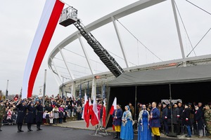  Obchody w na Stadionie Śląskim 107. rocznicy odzyskania przez Polskę niepodległości