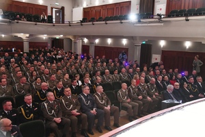 Uroczystość z okazji Narodowego Święta Niepodległości w Śląskim Oddziale Straży Granicznej