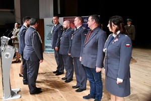 Uroczystość z okazji Narodowego Święta Niepodległości w Śląskim Oddziale Straży Granicznej