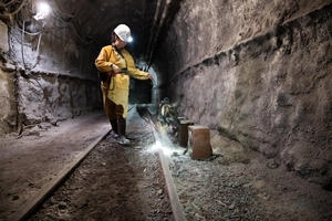 Szkolenie psów służbowych w Kopalni Węgla Kamiennego „Borynia-Zofiówka” Ruch „Zofiówka”