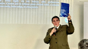 Konferencja zorganizowana przez Stowarzyszenie Misja - Pojednanie, Wojskowe Centrum Rekrutacji w Tychach oraz Garnizon Drużyn Strzeleckich Katowice