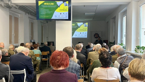 Konferencja zorganizowana przez Stowarzyszenie Misja - Pojednanie, Wojskowe Centrum Rekrutacji w Tychach oraz Garnizon Drużyn Strzeleckich Katowice