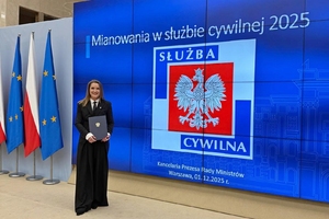 Uroczystość mianowania urzędników i urzędniczek służby cywilnej