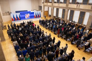 Uroczystość mianowania urzędników i urzędniczek służby cywilnej