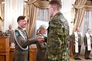 Uroczyste ślubowanie 14 nowych funkcjonariuszy Śląskiego Oddziału Straży Granicznej