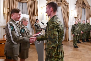 Uroczyste ślubowanie 14 nowych funkcjonariuszy Śląskiego Oddziału Straży Granicznej