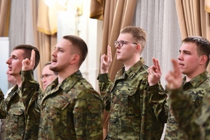 Uroczyste ślubowanie 14 nowych funkcjonariuszy Śląskiego Oddziału Straży Granicznej