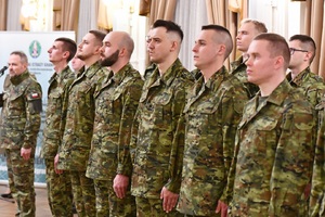 Uroczyste ślubowanie 14 nowych funkcjonariuszy Śląskiego Oddziału Straży Granicznej