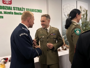  Spotkanie opłatkowe w Śląskim Oddziale Straży Granicznej