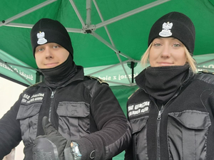  Funkcjonariusze Śląskiego Oddziału SG włączyli się w finał WOŚP