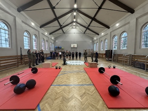  W Komendzie Śląskiego Oddziału SG odbyły się zawody sprawnościowe.