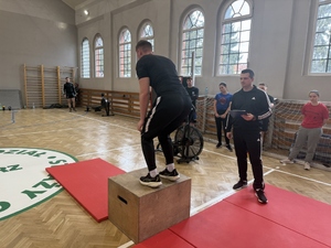  W Komendzie Śląskiego Oddziału SG odbyły się zawody sprawnościowe.