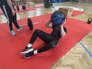  W Komendzie Śląskiego Oddziału SG odbyły się zawody sprawnościowe.