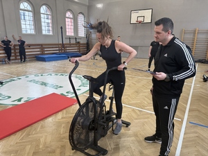  W Komendzie Śląskiego Oddziału SG odbyły się zawody sprawnościowe.