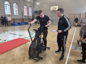  W Komendzie Śląskiego Oddziału SG odbyły się zawody sprawnościowe.