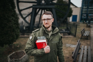  Kapral SG Damian Jurczyk z Placówki SG w Rudzie Śląskiej