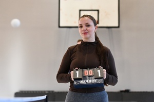  Zawody tenisa stołowego