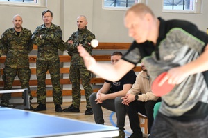  Zawody tenisa stołowego