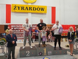  Przemysław Śmiłek podczas Pucharu Polski w Wyciskaniu Leżąc Klasycznym