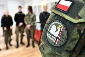  Wizyta uczniów mundurowych  klas maturalnych  XIV Liceum Ogólnokształcącego im. mjr Henryka Sucharskiego z Katowic