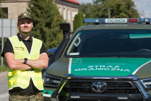 Funkcjonariusz Placówki SG w Opolu