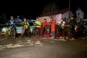  Jubileuszowy rajd rowerowy funkcjonariuszy i pracowników Śląskiego Oddziału Straży Granicznej