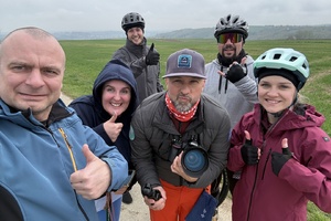  Jubileuszowy rajd rowerowy funkcjonariuszy i pracowników Śląskiego Oddziału Straży Granicznej