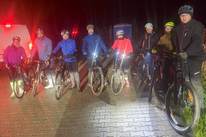  Jubileuszowy rajd rowerowy funkcjonariuszy i pracowników Śląskiego Oddziału Straży Granicznej