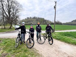  Jubileuszowy rajd rowerowy funkcjonariuszy i pracowników Śląskiego Oddziału Straży Granicznej