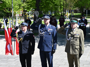  Narodowe Święto Konstytucji 3 Maja na Śląsku i Opolszczyźnie. Oddanie honorów