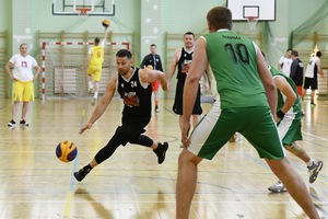 Zawodnicy podczas gry