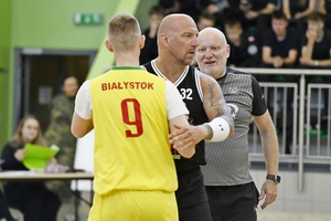 Zawodnicy podczas gry