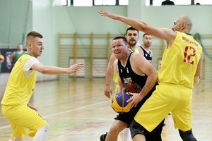Zawodnicy podczas gry