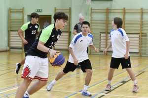 Zawodnicy podczas gry