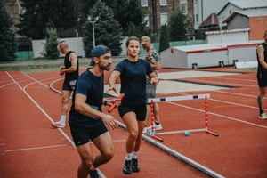 Śląski Oddział SG na trasie jubileuszowego biegu sztafetowego