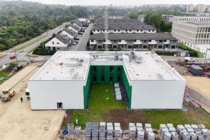 Budowa nowoczesnego kompleksu administracyjno-garażowego w Sosnowcu