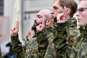 Uroczyste ślubowanie nowych funkcjonariuszy Śląskiego Oddziału Straży Granicznej