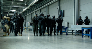 ćwiczenia na lotnisku w Katowicach - Pyrzowicach